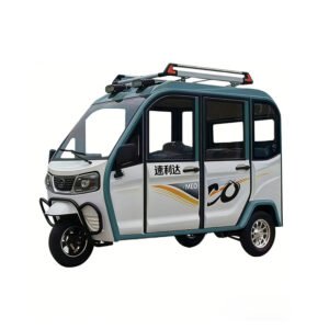electric three wheeled enclosed passenger car
