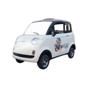 electric four wheel fully enclosed carrier bus